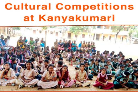 Participants of Cultural Competitions at Kanyakumari by VKRDP