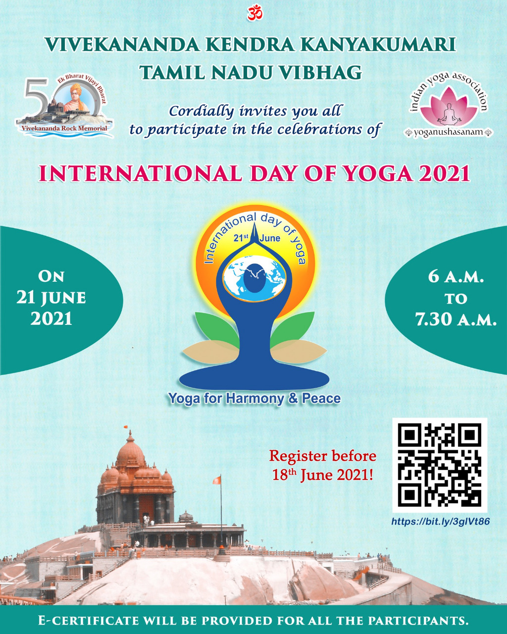 International Day of Yoga -2021 - Tamilnadu