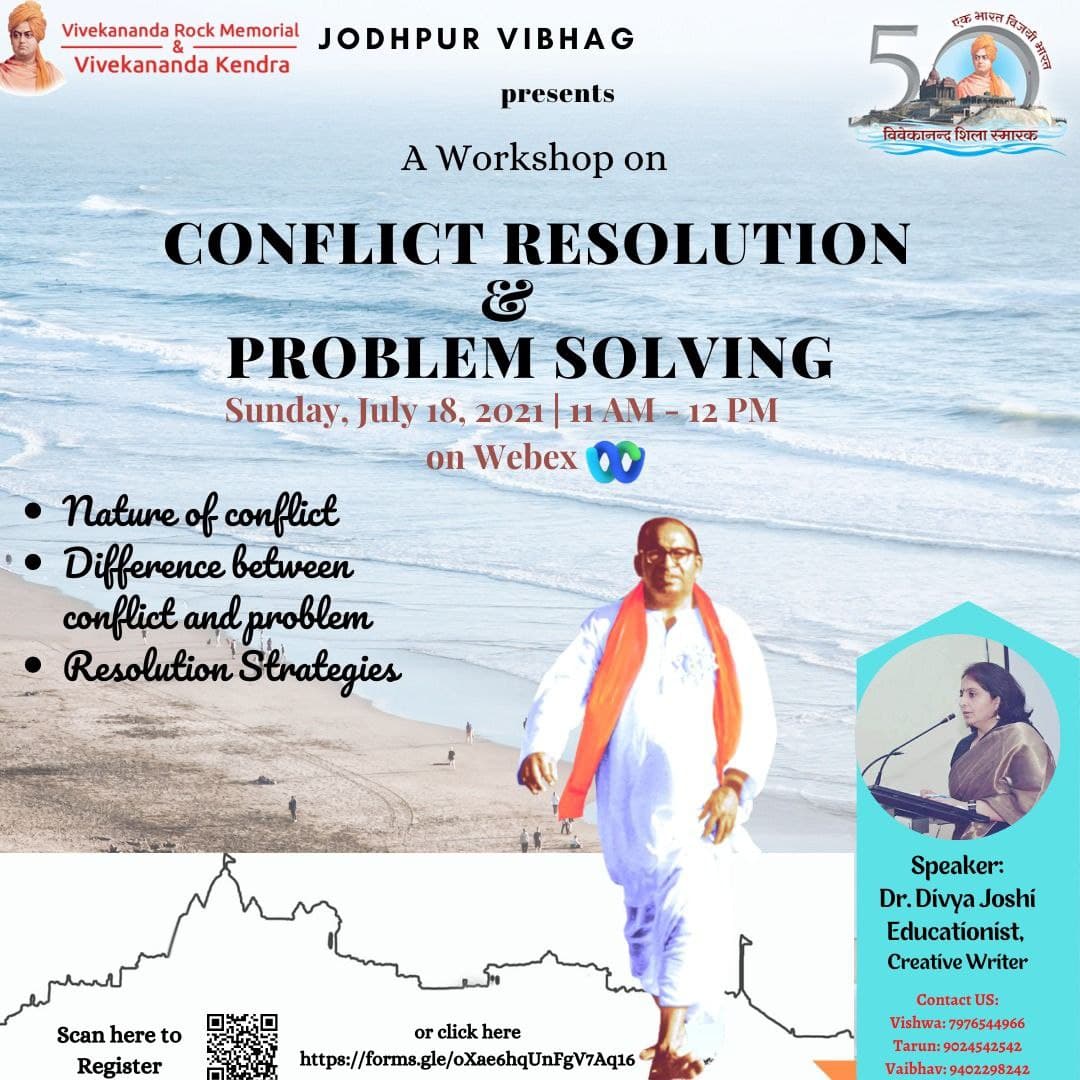 Conflict Resolution and Problem Solving - Workshop - Jodhpur