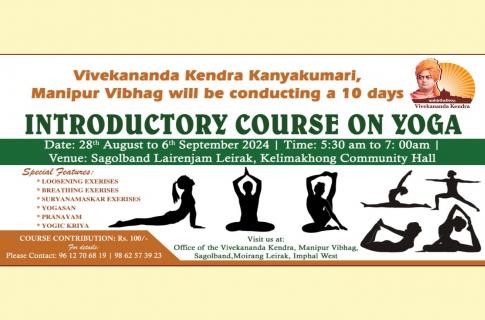 Yoga Satra (Introductory Course on Yoga) at Imphal, Manipur