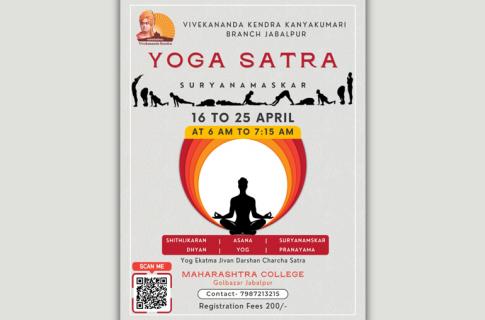 Yoga Satra at Jabalpur
