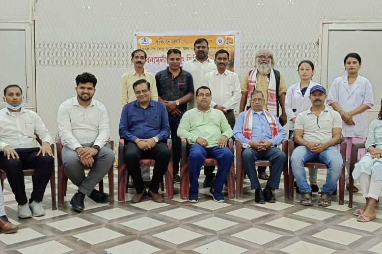 Eye and Life Style Disease Detection Camp by VKSSS