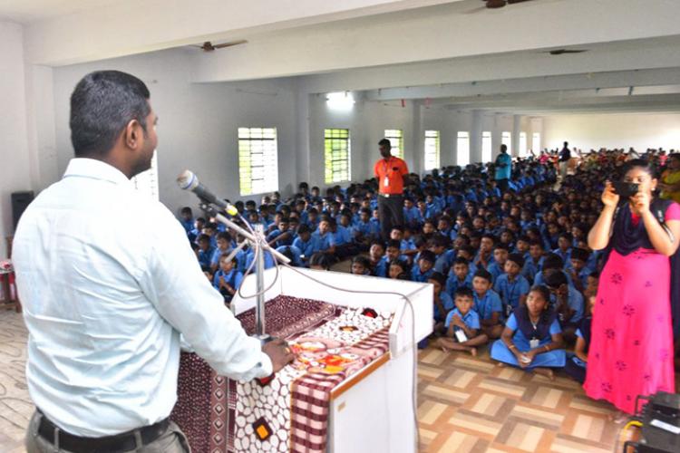 Chief Guest Address in Sadhana Diwas and Science Exhibition at VKV Vallioor