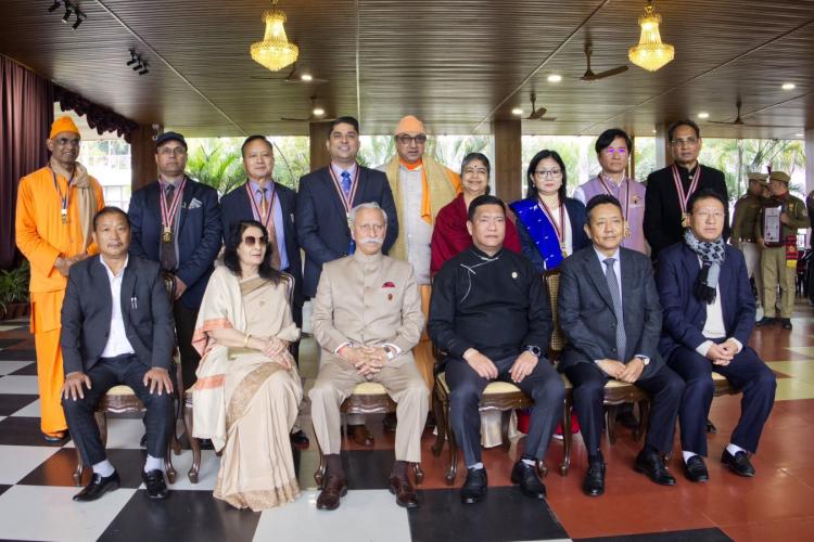 VKVAPT honoured with Gold Medal by Government of Arunachal Pradesh