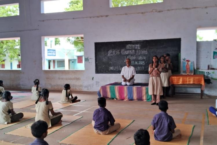 Preparatory Programme for International Day of Yoga at Kovilpatti 01