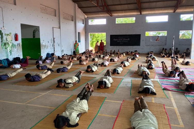 Preparatory Programme for International Day of Yoga at Kovilpatti 02
