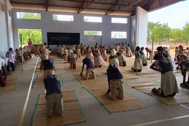 Preparatory Programme for International Day of Yoga at Kovilpatti 03
