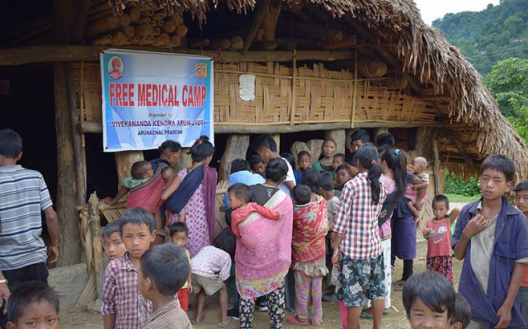 MEDICAL CAMP AT LONGDING DISTRICT BY VKAJ