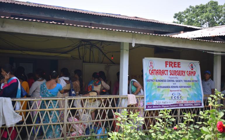 Free Cataract Surgery Camp at Sadiya