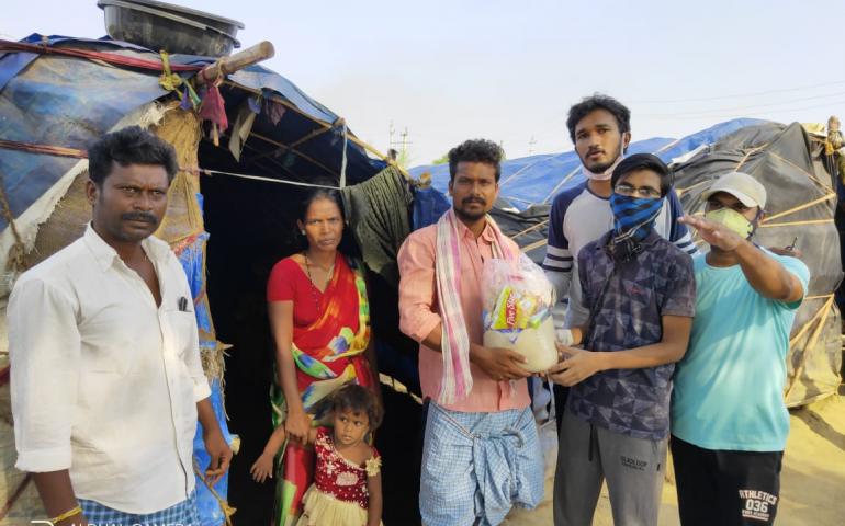 VK Kadapa Corona Relief Work