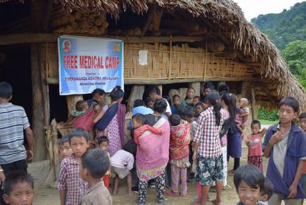 MEDICAL CAMP AT LONGDING DISTRICT BY VKAJ