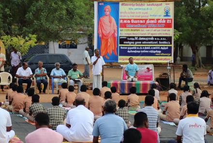 INTERNATIONAL YOGA DAY KOVILPATTI