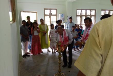 Inauguration of Medical Center at Tinsukia Assam