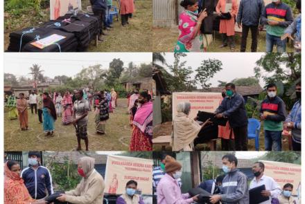 Woolen Blanket Distribution