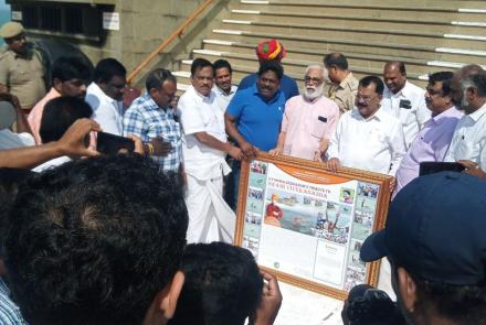 Shri P. S. Sreedharanji Pillai Visited Vivekananda Rock Memorial 