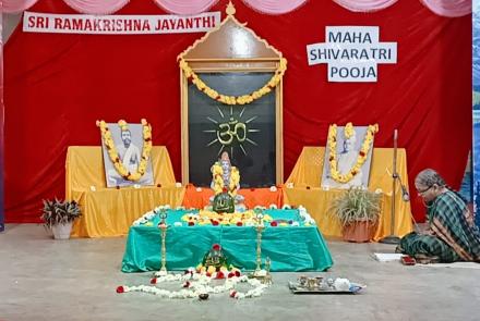 Maha Shivaratri and Ramakrishna Jayanti Celebrations @ VKV Kallubalu