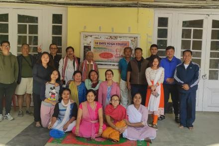 Yoga Course at Imphal