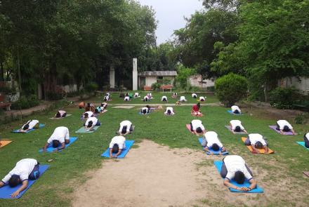 International Day of Yoga - Uttar Prant
