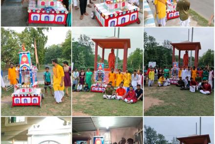 Rath Yatra celebration at VK Durgapur Nagar