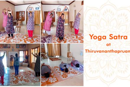 Yoga Satra at Thiruvananthapuram, August 2023