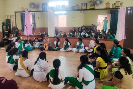 Universal Brotherhood Day interaction at Sri Gowri nrityalaya