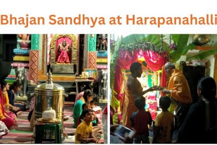 Bhajan Sandhya at Harapanahalli