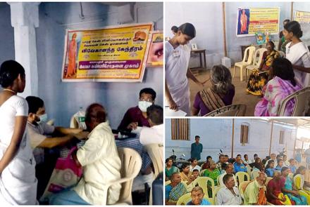 Glimpses from Free Eye Check-up Camp at Thiruchendur