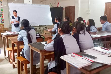 Personality Development Workshop, Aalo, vivekananda kendra, arunachal pradesh