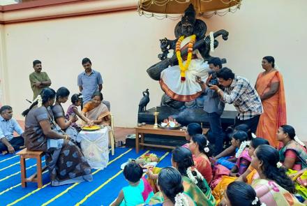 Vidyarambham Celebration at VKV Kanyakumari