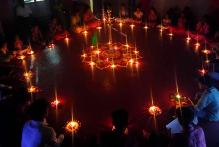 Deepavali Puja at RT Nagar