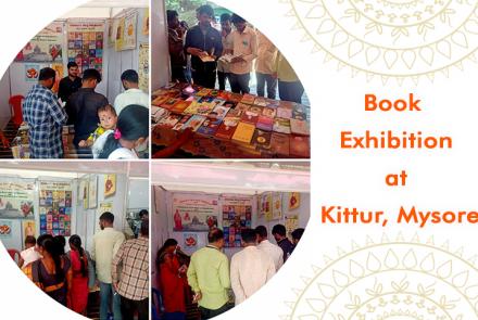 Glimpses from Book Exhibition at Kittur, Mysore