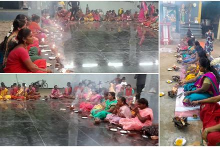 Glimpses from Navaratri Puja at Thoothukudi