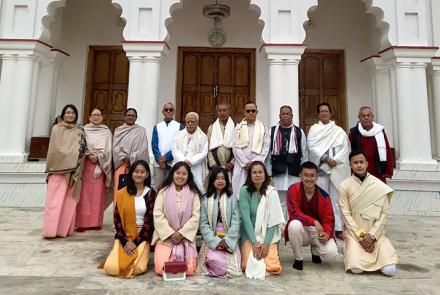 Participants of Gita Jayanti at Imphal
