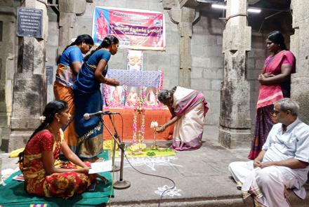 Thiruvilakku Puja at Thoothukudi by VKRDP