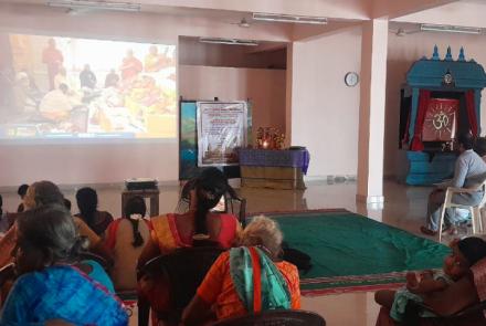 Live broadcast of Sri Ram Mandir Prana Pratishta at Thoothukudi