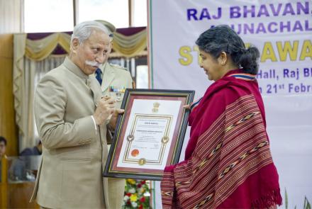 VKVAPT honoured with Gold Medal by Government of Arunachal Pradesh