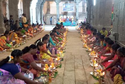 Thiruvilakku Puja at Vallioor by VKRDP