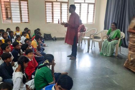 Personality Development Workshop at VKV Kallubalu