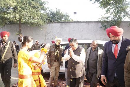 पंजाब के गवर्नर का दौरा विवेकानंद केंद्र कन्याकुमारी - लुधियाना