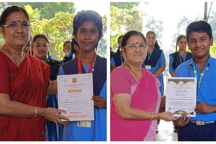 VKV Sri Vijaya Puram Students Selected for Prestigious ISRO Young Scientist Program (YUVIKA-2025)