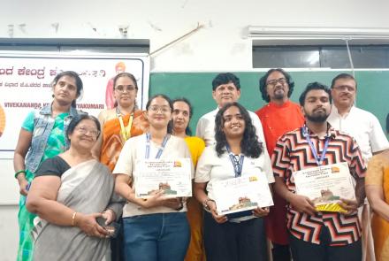 Swadhyaya Workshop and Prize Distribution Ceremony at JP Nagar  01