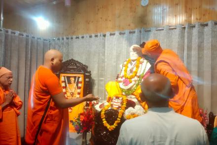 Pran Pratishta of Thakur Sri Ramakrishna Paramahansa’s Vigraha at SRMA and VK Nagdandi