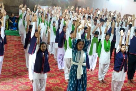 International Day of Yoga celebrations in Assam Prant