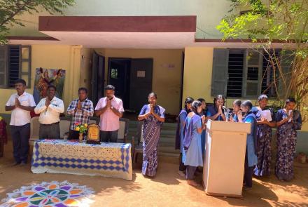 International Day of Yoga Celebration at VKV Vallioor 01