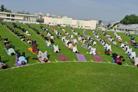International Day of Yoga Celebrations in Odisha Prant