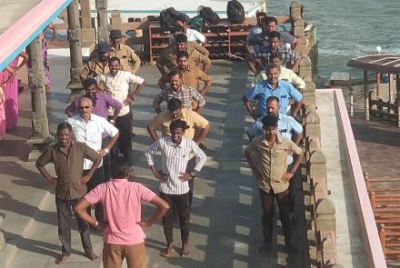 International Day of Yoga 2025 Celebration at Vivekananda Rock Memorial