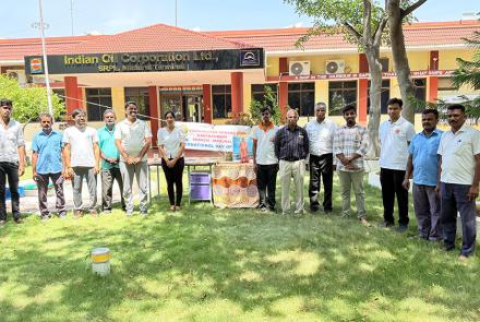 International Day of Yoga 2025 Celebrations at IOCL in Kappalur - Madurai