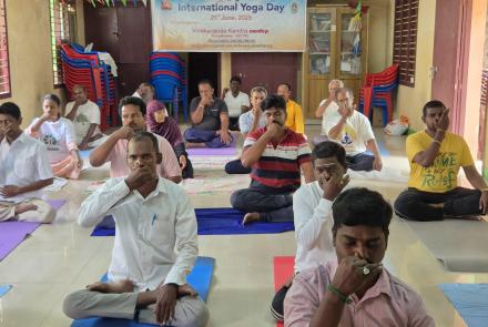 International Day of Yoga 2025 Celebrations by VK-NARDEP