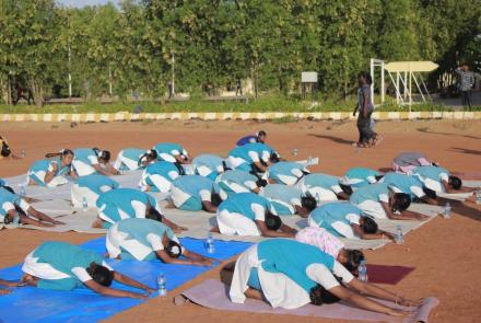 international-day-of-yoga-celebration-at-kamaraj-college-in-thoothukudi
