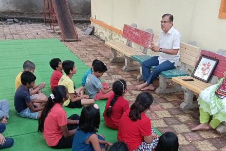 Samskarvarga Children Celebrate Vrukshabandhan at Yavatmal